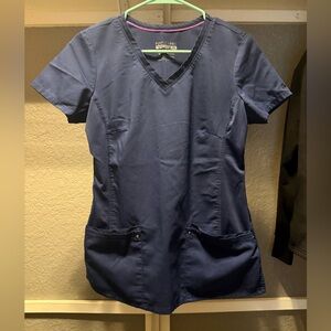 Purple Label Navy Blue Scrub Set